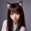 用户橘猫不爱动头像，可爱卡通风格女性